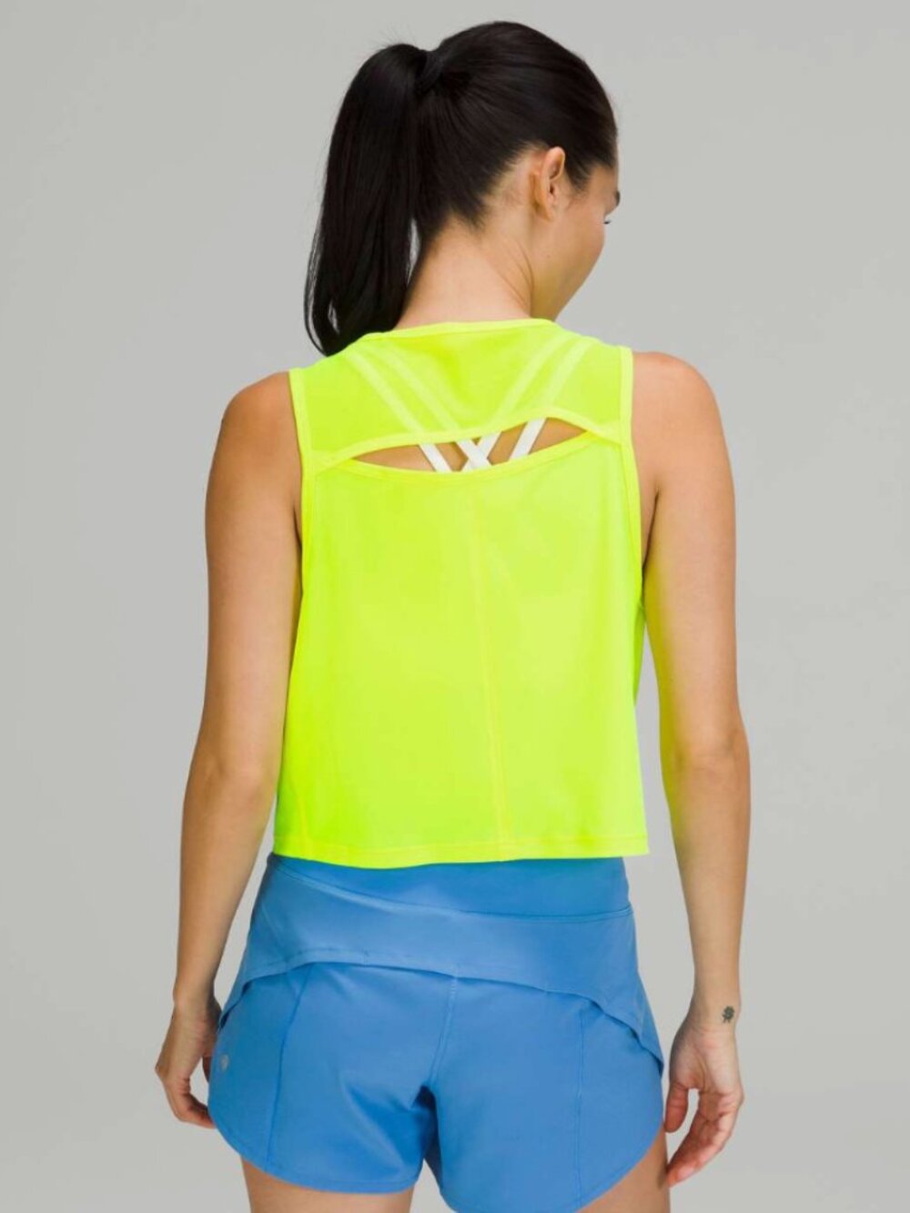 Lululemon Sculpt Cropped Tank Top